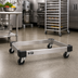 Thumbnail image #2 for Metro 30-Inch x 21-Inch Stainless Steel Truck Dolly Frame with Corner Bumpers