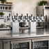 Thumbnail image #2 for Perlick Back-to-Back Bridge Tee Countertop Glycol-Cooled Draft Beer Tower, Extra High, 24 Faucets, Polished Chrome