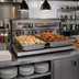 Thumbnail image #2 for Hatco Glo-Ray Free-Standing Heated Shelf, 30 Inch W x 13-3/4 Inch D, Adjustable Thermostat
