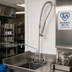 Thumbnail image #2 for T&S Brass EasyInstall Wall-Mount Pre-Rinse Unit with Mixing Faucet, Add-On Faucet, 12