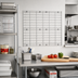 Thumbnail image #2 for Quantum 36 Inch W x 30 Inch H Chrome Wire Louvered Wall Panel