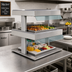 Thumbnail image #2 for Duke HotFrost HF35-2-HFL-HFL 35 Inch 2-Tier Hot/Cold Switchable Drop-In Merchandiser