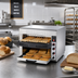 Thumbnail image #2 for BakeryXpress Countertop Conveyor Toaster, 500 Slices/Hour, 11.8-Inch Belt, 220V