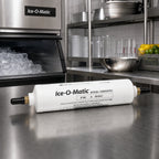 Thumbnail image #2 for Ice-O-Matic IFI8C Inline Ice Maker Water Filter Cartridge, 10 Micron, IsoNet Scale Inhibitor, 3/8-Inch Compression