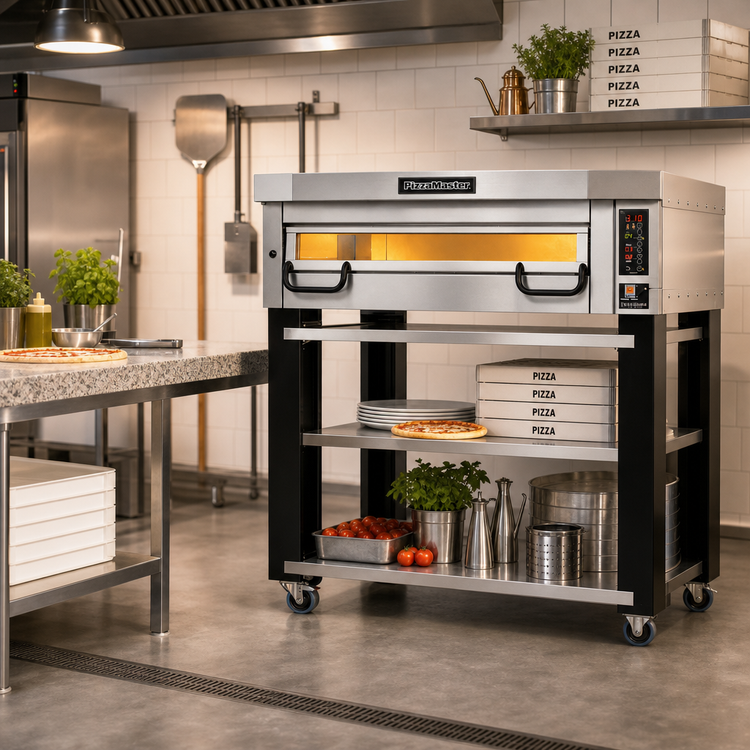 Product image #2 for PizzaMaster PM 941ED 1-Deck Modular Electric Stone Hearth Deck Oven