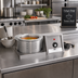 Thumbnail image #2 for Drop-In Insulated Wet-Operation Soup Well with Drain, 7-1/4 Qt Inset, Stainless Steel, 208-240V