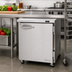 Thumbnail image #3 for Turbo Air PRO Series Stainless Steel 1-Section Undercounter Refrigerator, 6.8 Cu. Ft., Solid Door