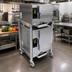 Thumbnail image #2 for AccuTemp Evolution Double-Compartment Connectionless Boilerless Electric Convection Steamer, 3-Pan Top / 6-Pan Bottom