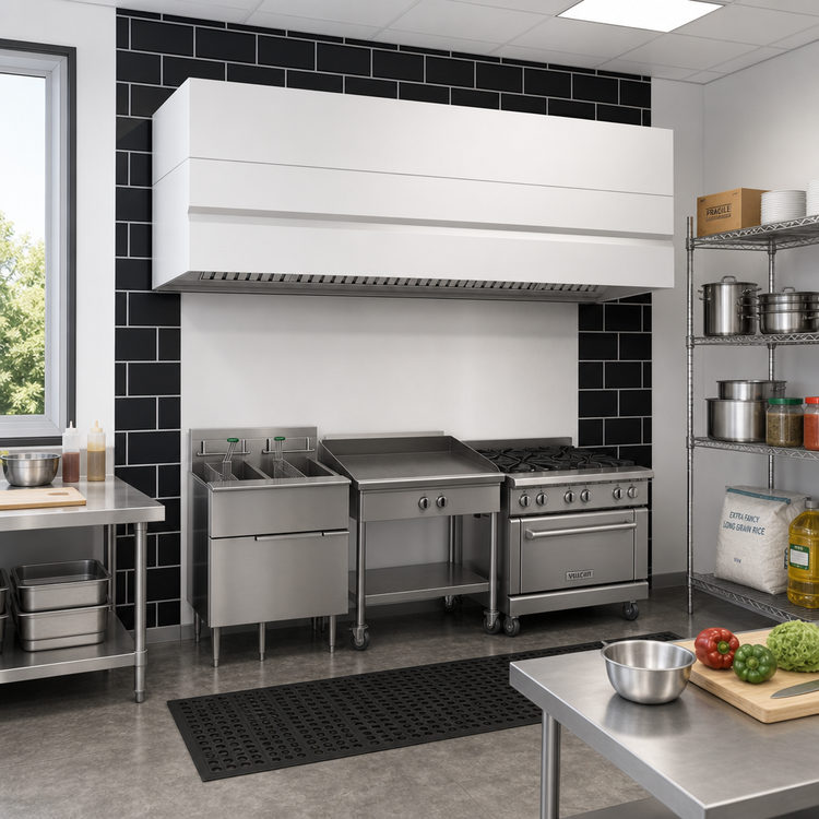 Product image #3 for SimpleSpec 96-Inch Wall-Mount Type I Box Canopy Hood