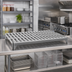 Thumbnail image #3 for Cambro Camshelving Premium 18-Inch x 54-Inch Vented Shelf Kit, Speckled Gray