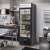 Thumbnail image #2 for Beverage-Air MarketMax IQ 1-Section Reach-In Glass Door Freezer Merchandiser with Electronic Smart Lock