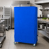 Thumbnail image #2 for Blue 400 Denier Nylon Wire Cart Cover with Zipper Flap, 18 x 48 x 63 Inches