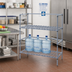 Thumbnail image #2 for Quantum Tank and Beverage Container Two-Tier Wire Dunnage Rack, Modular, 30 x 24 x 54 Inches, Gray Epoxy Antimicrobial Finish