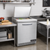 Thumbnail image #2 for Continental Refrigerator D27N12M-FB Designer Line 27.5 Inch One-Section Mighty Top Sandwich Unit
