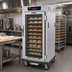 Thumbnail image #2 for Metro C5 9 Series 3/4-Height Controlled Humidity Heated Holding and Proofing Cabinet with Clear Double-Panel Tempered Glass Door and Universal Wire Slides