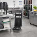 Thumbnail image #3 for Cambro Camdolly® CD300HB110 Open-Frame Dolly for Beverage Servers and Carriers with Handle, 350-lb Capacity, Black