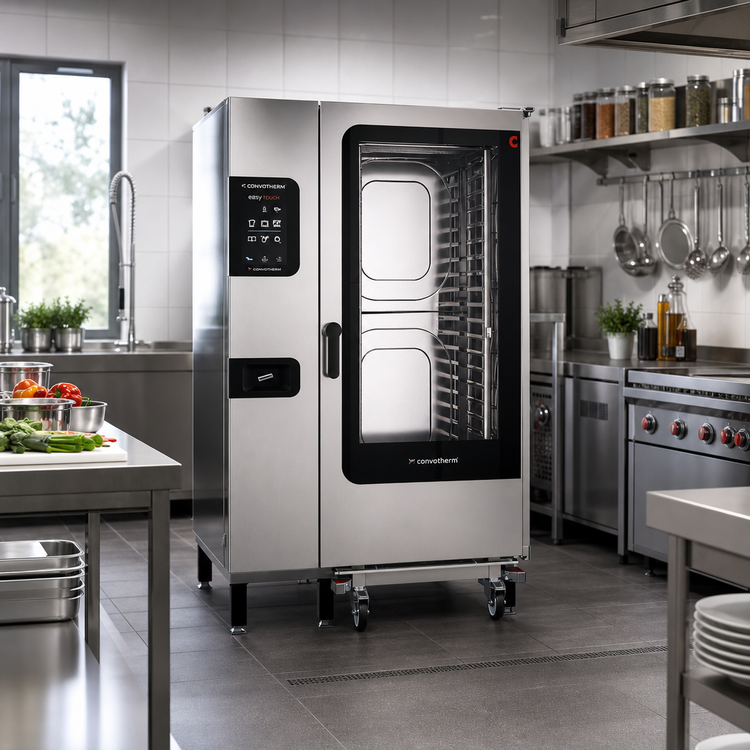Product image #2 for Convotherm C4 ET 20.20ES-N EasyTouch 20-Pan Electric Boilerless Roll-In Combi Oven