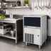 Thumbnail image #2 for Brema Automatic Pebble Ice Maker with 44 lb Storage Bin, 216 lb/24 Hr Production, Air-Cooled Floor Model
