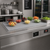 Thumbnail image #2 for Hatco CSSBFR-36-S Built-In Flush Top Simulated Stone Cold Shelf, 36-Inch x 24-Inch, Remote Refrigeration