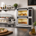 Thumbnail image #2 for PizzaMaster PM 552ED-2 2-Chamber Countertop Electric Pizza Oven