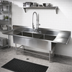 Thumbnail image #2 for John Boos Pro-Bowl 3-Compartment Sink with Dual Drainboards and 12-Inch Deep Bowls