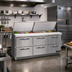 Thumbnail image #2 for Continental Refrigerator Designer Line Mighty Top 72