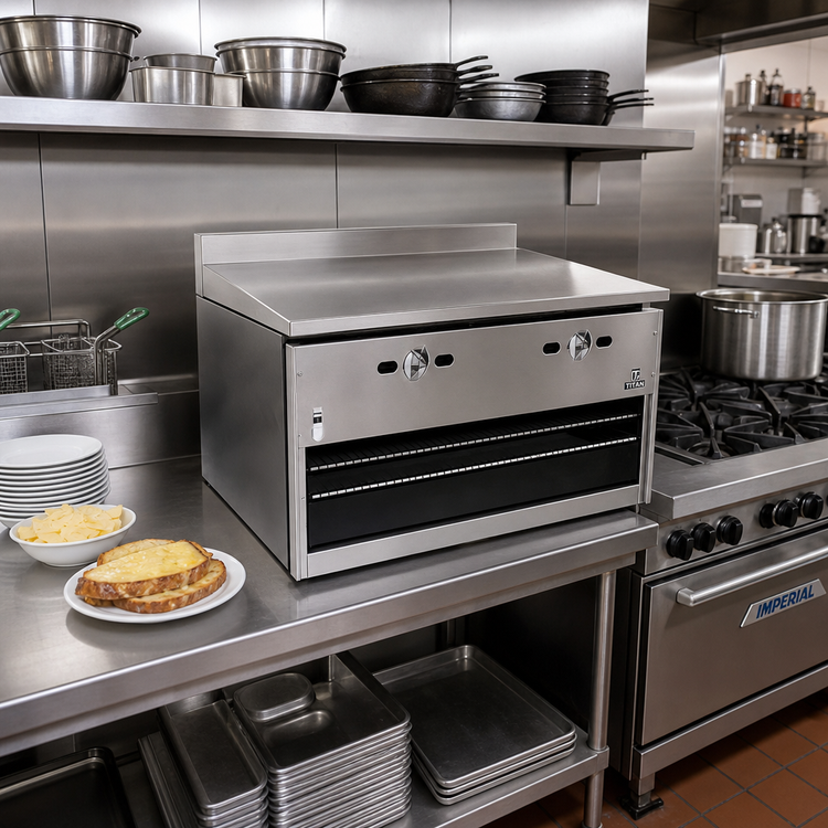 Product image #2 for Titan™ JCM-36 36" Gas Range Mount Cheesemelter with Infrared Burners