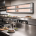 Thumbnail image #2 for Hatco Glo-Ray Max Watt 54-Inch Lighted Dual Infrared Strip Heater with 6-Inch Spacer, Aluminum