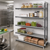 Thumbnail image #2 for Cambro Camshelving Elements XTRA 5-Shelf Stationary Add-On Unit, 18 x 72 x 84 Inch, Vented, Speckled Gray
