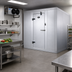 Thumbnail image #2 for Quick Ship Outdoor Floorless Walk-In Cooler with Bohn R-448A Remote Refrigeration