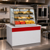 Thumbnail image #2 for 24-Inch Countertop Heated Display Case with Curved Glass and 2 Heated Shelves