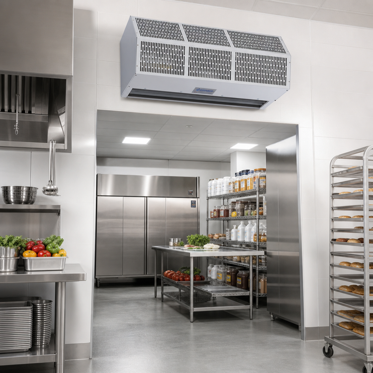 Product image #2 for Berner Sanitation Certified High Performance 7 36-Inch Ambient Unheated Air Curtain