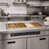 Thumbnail image #2 for Vollrath Short Sided 4-Pan Drop-In Hot Well with Infinite Controls, Autofill, and Manifold Drain, 120V
