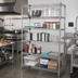 Thumbnail image #2 for Quantum 5-Shelf Wire Shelving Starter Kit, 48
