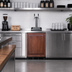 Thumbnail image #2 for 24-Inch Built-In Undercounter Floating Tap Cold Brew Kegerator with Dual Tap and Panel-Ready Door