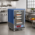 Thumbnail image #2 for Metro C5 3 Series Half-Height Heated Holding Cabinet with Clear Polycarbonate Door, Blue Insulation Armour and Universal Wire Slides