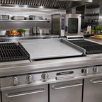Thumbnail image #2 for Magikitch'n (Middleby) 6M-MAGGRD660C 60-Inch Center Charbroiler-to-Griddle Conversion Accessory