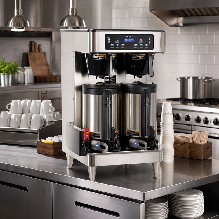 Product image #2 for BUNN Soft Heat ICB Twin Automatic Fill Coffee Brewer