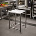 Thumbnail image #1 for Alto-Shaam CTX Stainless Steel Open-Base Equipment Stand with Seismic Feet