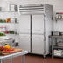 Thumbnail image #2 for True SPEC SERIES Two-Section Reach-In Refrigerator/Freezer with 4 Half Doors, Stainless Steel Exterior