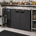 Thumbnail image #2 for Arctic Air ABB48 Two-Section Back Bar Refrigerator, 49-Inch, Solid Locking Doors