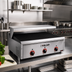 Thumbnail image #2 for Vulcan 60-Inch Stainless Steel Plate Rail for VACB60 Counter Model Gas Charbroiler