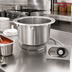 Thumbnail image #2 for Eagle Group 7 Quart Round Drop-In Electric Food Warmer with Infinite Control