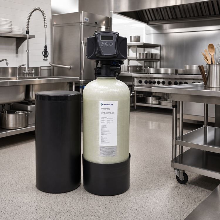 Product image #2 for Everpure CES-5600E-15 Single Tank Commercial Water Conditioner, 3/4 Inch NPT, 3 GPM