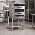 Thumbnail image #2 for Henny Penny Stainless Steel Commercial Oven Stand with Casters, 33-1/2 Inch High