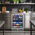 Thumbnail image #2 for KoolMore 5.1 Cu. Ft. Built-In Undercounter Glass Door Beverage Refrigerator