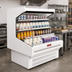 Thumbnail image #3 for Howard-McCray 40E Series Dairy Curved End Open Merchandiser, 75-Inch Wide, Self-Contained Refrigeration
