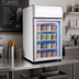 Thumbnail image #2 for 24-Inch Countertop Ice Cream Freezer Merchandiser with Locking Glass Door, 4.2 Cu. Ft.