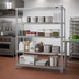 Thumbnail image #2 for Eagle Group 4-Tier Chrome-Plated Wire Shelving Starter Unit with QuadTruss, 60