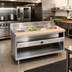 Thumbnail image #2 for La Rosa L-80186-32 86-Inch Six-Well Gas Hot Food Table with Water Bath